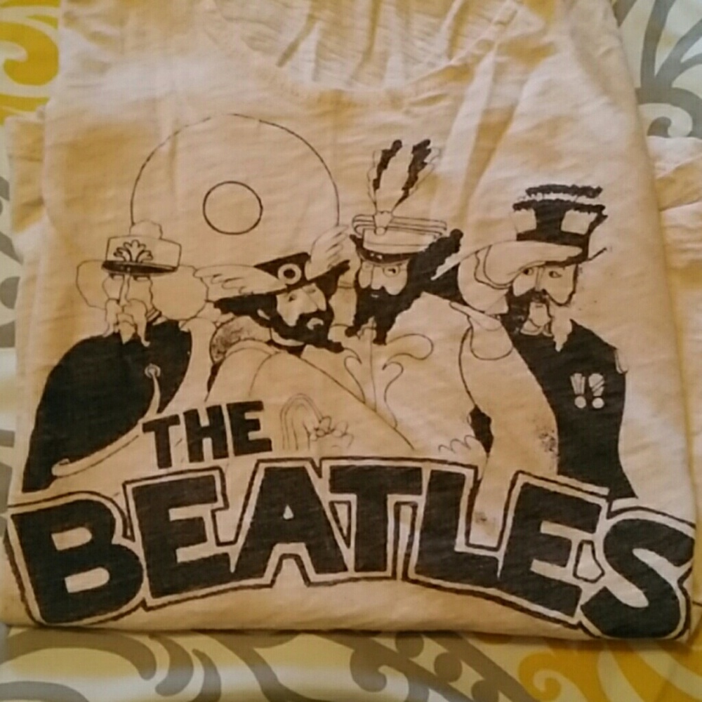 The Beatles vintage crop top